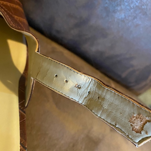 Naturalizer Renly Crocco Brown Slingback 3” Heel Size 9.5 - Picture 8 of 10